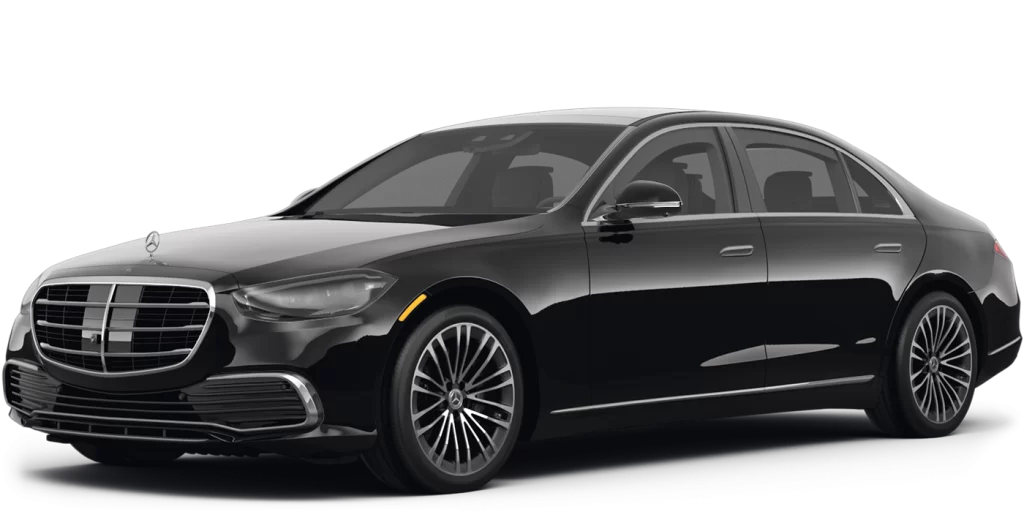 NYC Mercedes S-Class chauffeur service delivering refined luxury travel with a professional private driver.